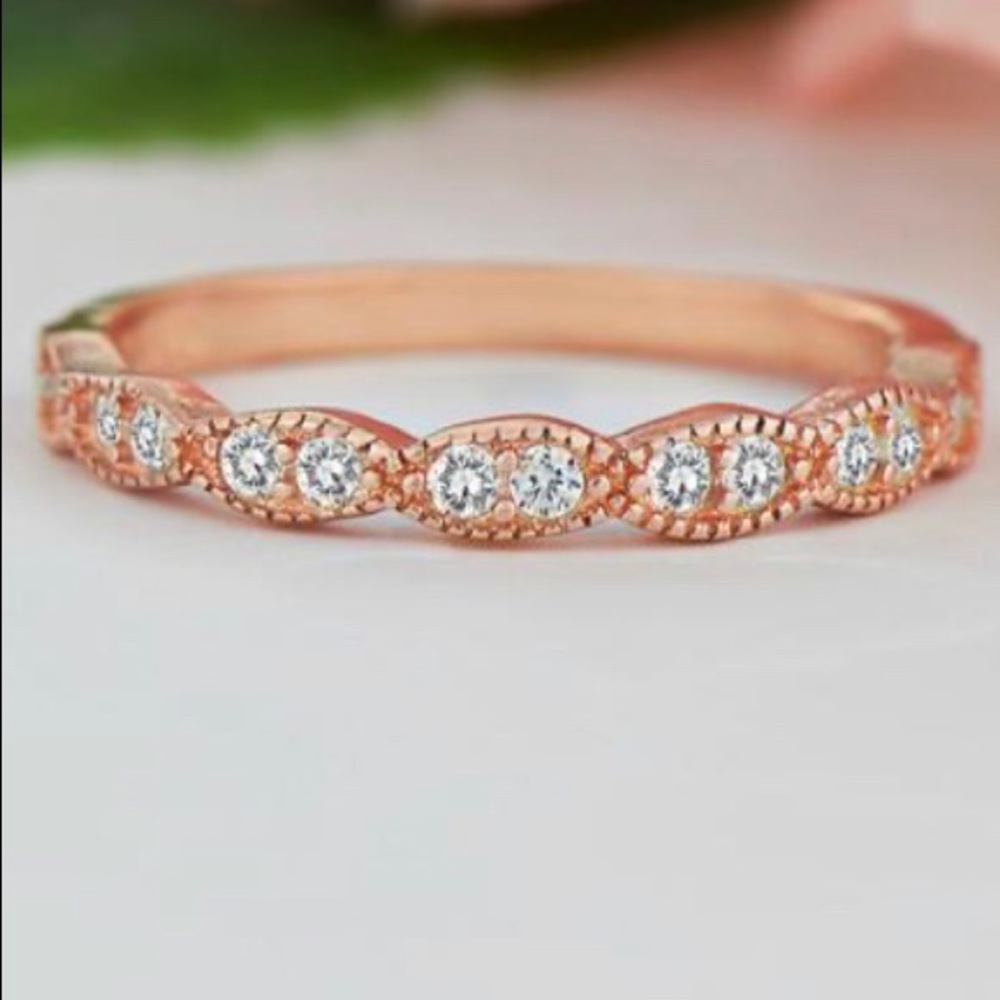Rose Gold Wedding Band